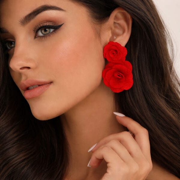 Cercei Floare de mac
