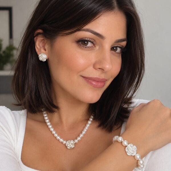 SET COLIER PERLESSA